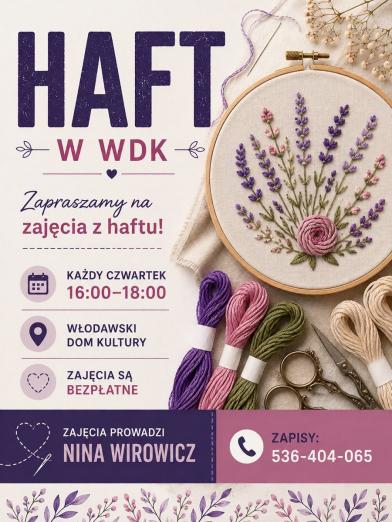 Włodawski Dom Kultury wraca z ofertą zajęć