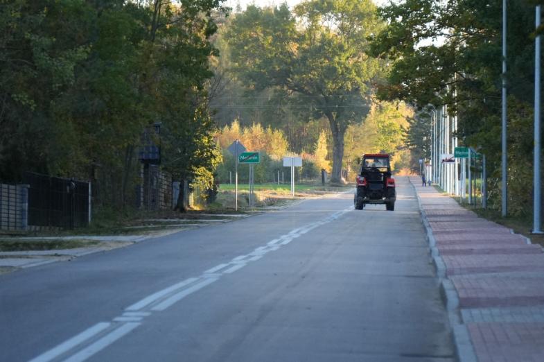 Remontowany odcinek Michałów–Mężenin oficjalnie otwarty