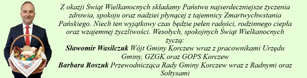 Życzenia wielkanocne - Gmina Korczew